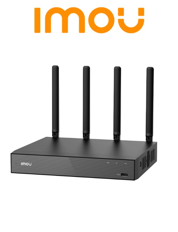 NVR IMOU 10CH WIFI 4K 8MP NVR-N110W-8A0E DETEC HUMANO VEHICULOS