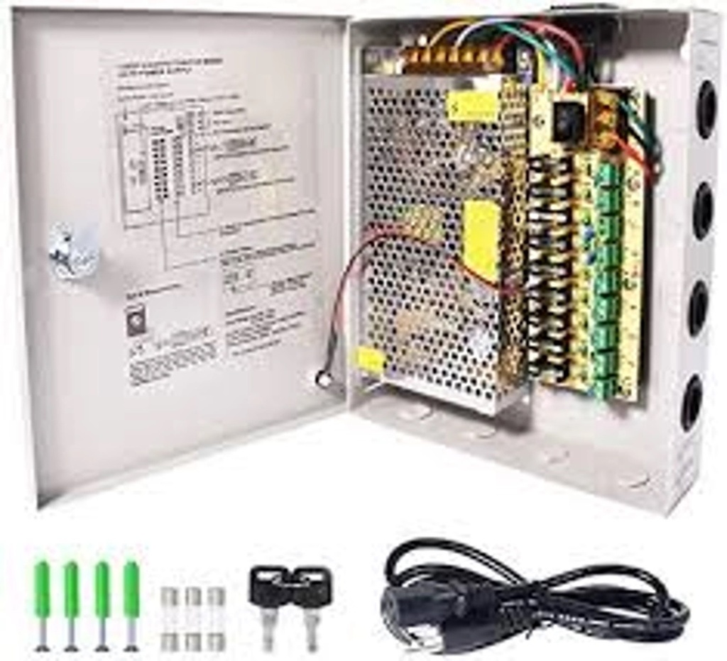 FUENTE DE PODER CENTRALIZADA 15A CON CAJETIN