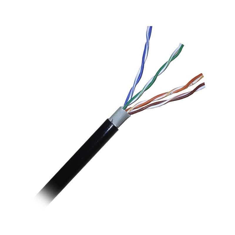 METRO DE CABLE DE RED CAT 5 EXTERIOR DAHUA 100% PFM920-5E