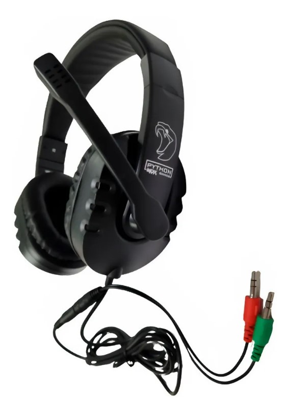 AUDIFONO IMEXX PYTHON GAMING 3.5MM MICROFO IME-21980NO