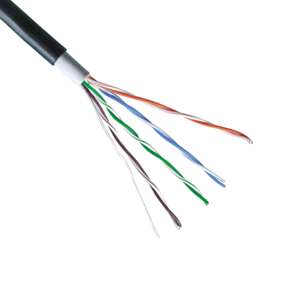 METRO DE CABLE DE RED CAT 6 EXTERIOR DAHUA 100%