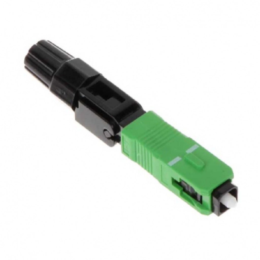 CONECTOR RAPIDO PARA FIBRA SC/APC VERDE