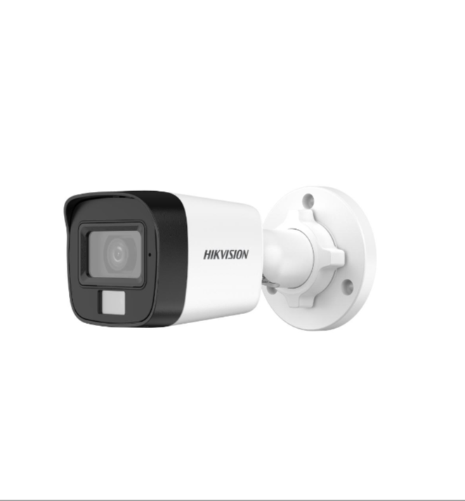 CAMARA BALA HIKVISION 2MP 2CE16D0T-LPFS SMART HYBRID AUDIO PLASTICA EXTERIOR 2.8 MM