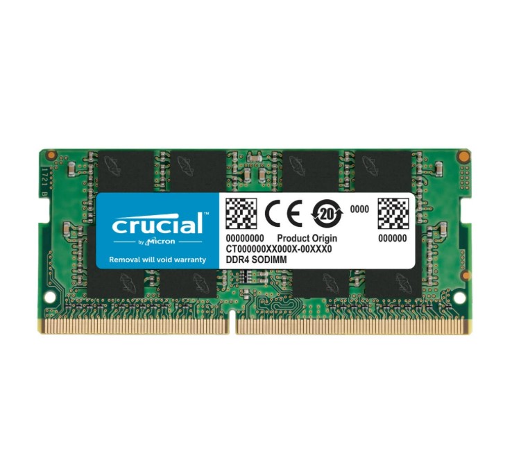 MEMORIA RAM DDR4 CRUCIAL 8GB LAPTOP NUEVA CT8G4SFS832A