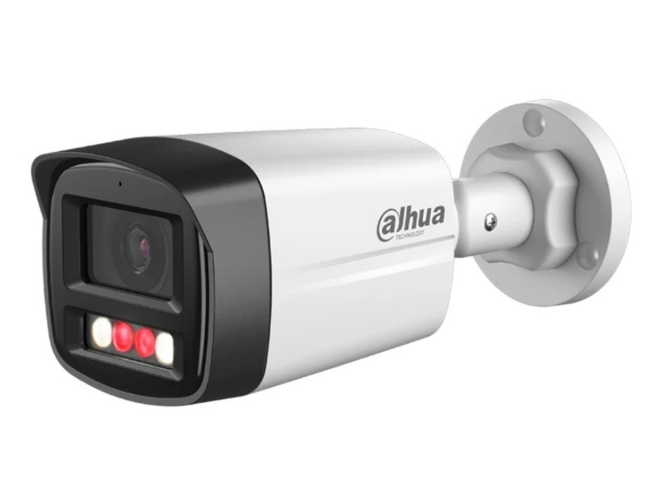 CAMARA BALA DAHUA IP POE 2MP 1080P DH-IPC-HFW1239TC1 SMART DUAL PLASTICA AUDIO