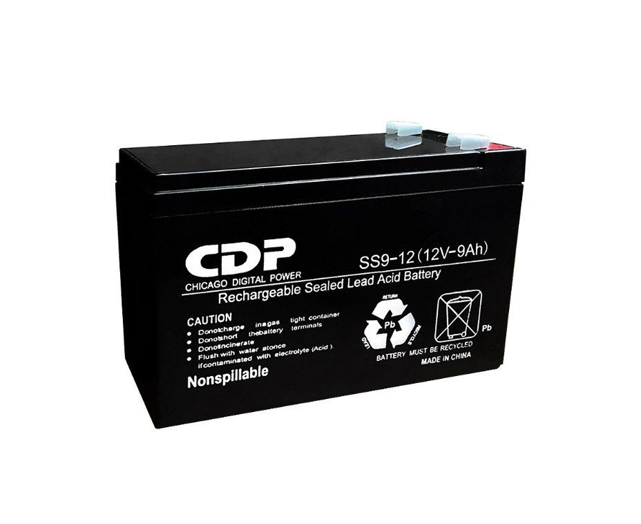 BATERIA CDP 12V VOLTIOS 9.0AH