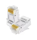 CAJA DE CONECTORES DE RED RJ45 CAT5E 100U