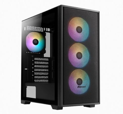 CASE GAMER LEADERTECH KRONOS RGB 4 FAN ATX L320-28