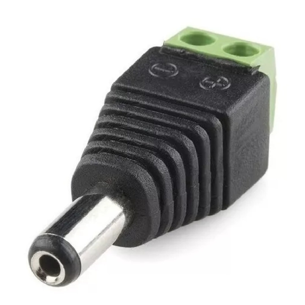 CONECTOR PLUG 12V DC MACHO