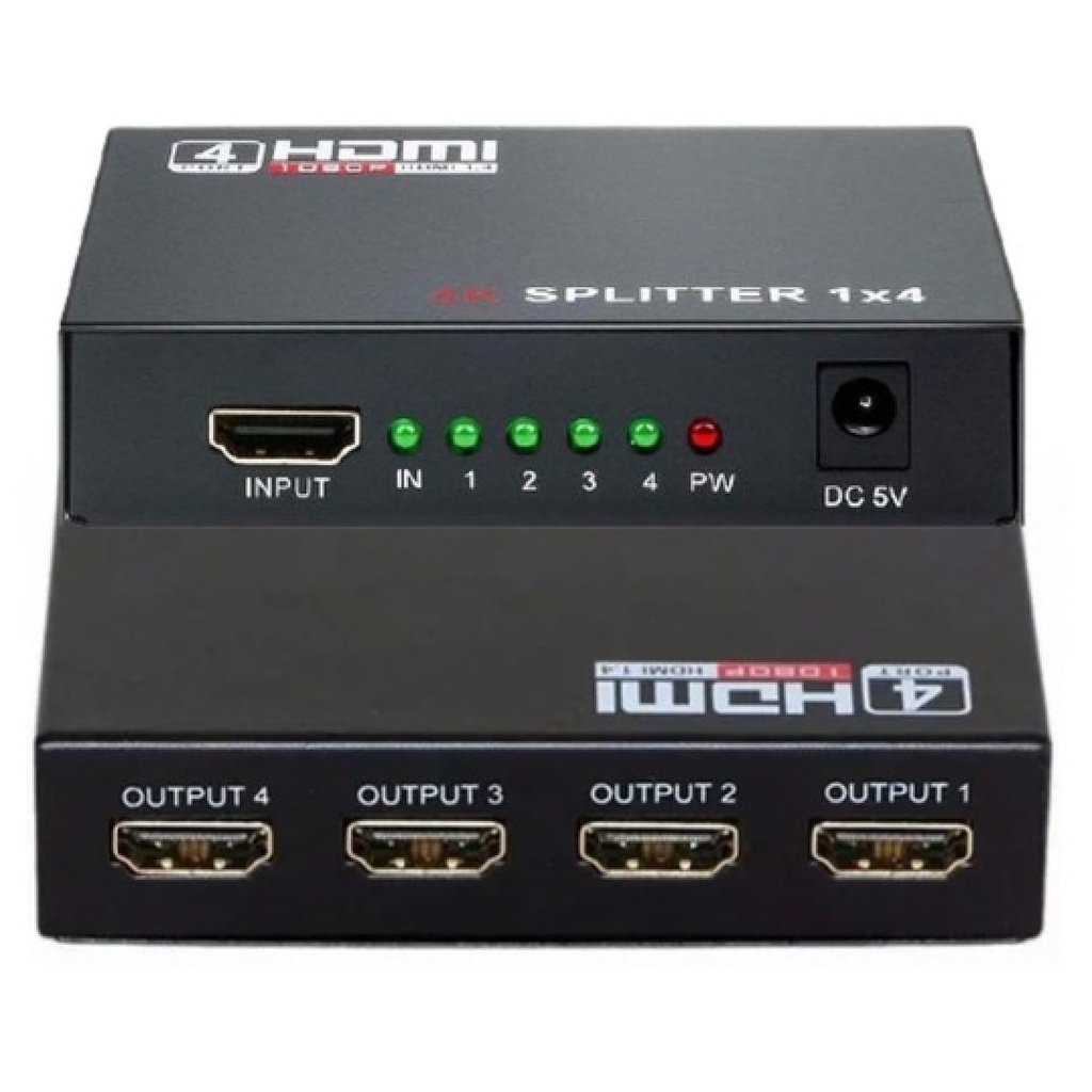 SPLITTER HDMI 1 ENTRADA 4 SALIDAS