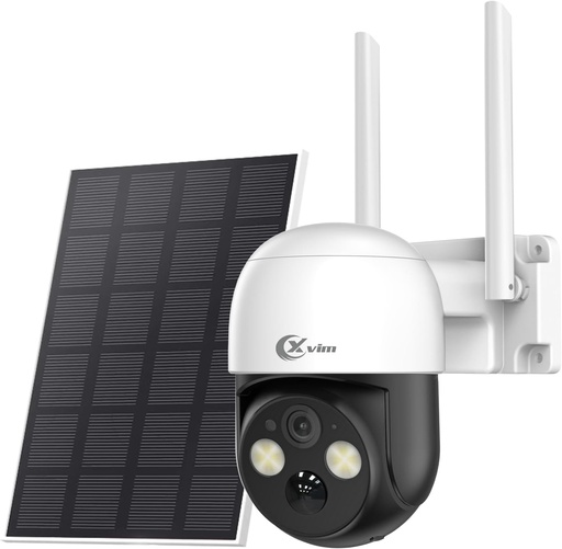 [XVIM] CAMARA INALAMBRICA XVIM 2.5K 5MP PANEL SOLAR BATERIA EXTERIOR
