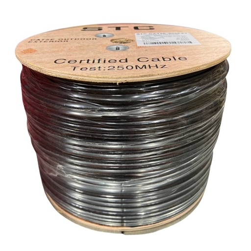 [CAT5EXT-305] BOBINA DE CABLE UTP CAT5 EXTERIORES CCA 70/30 305MTS
