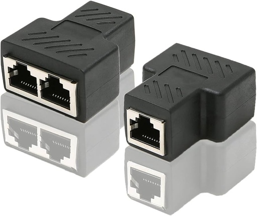 [SPLITTER-RJ45] SPLITTER RJ45 DE 1 ENTRADA A 2 SALIDAS HEMBRA - HEMBRA